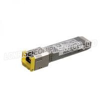 GLC - TE 1000BASE - T SFP 트랜시버 모듈은 RJ-45 커넥터를 통해 구리 연결을 통해 최대 100m 연결 길이를 지원합니다.