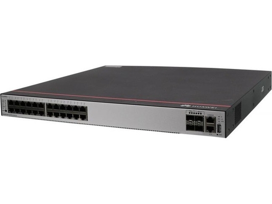 S5735-S24P4X, 화웨이 S5735-S 스위치, 24 x 10/100/1000BASE-T 포트, 4 x 10 GE SFP+ 포트, PoE+, 전원 모듈 없이