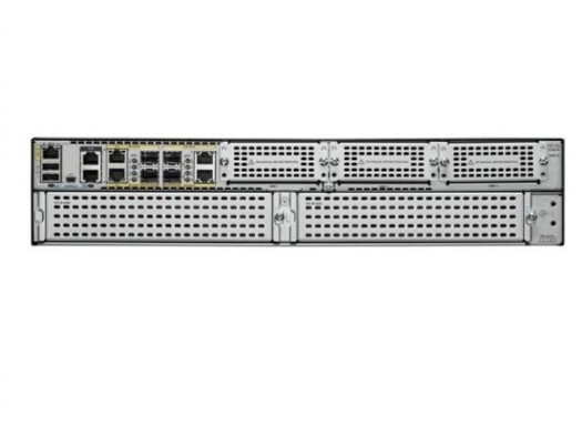 ISR4451-X/K9 시스코 ISR 4451 (4GE,3NIM,2SM,8G FLASH,4G DRAM), 1-2G 시스템 처리량, 4 WAN/LAN 포트, 4 SFP 포트