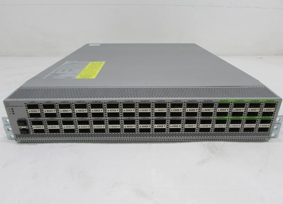 N9K-C9364C 넥서스 9000 시리즈 C9364C 64xQSFP28 포트 100GBASE-X + 2xSFP+ 포트 레이어3 관리 2U 기가비트 이더넷 스위치