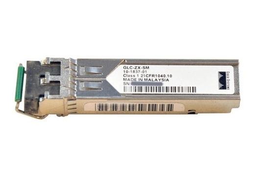 GLC-ZX-SM DOM 듀플렉스 LC 시스코 SFP 트랜시버 모듈 호환성 1000BASE-ZX SFP 1550nm 80km