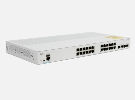 CBS350-24T-4X 시스코 비즈니스 350 스위치 24 10/100/1000 포트 4 10 기가비트 SFP+