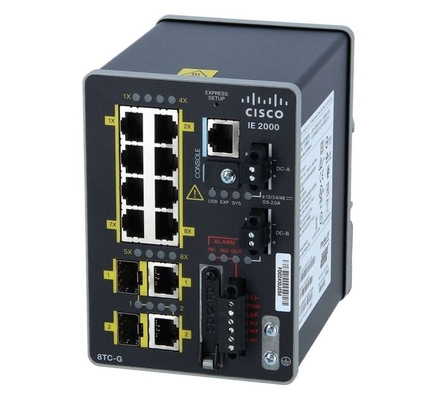 IE-2000-8TC-GB IE-2000-8TC-G-B - 산업 이더넷 2000 시리즈 IE 8 10/100 2 T/SFP 기본