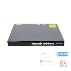 WS-C3650-24PD-S C3650 시리즈 이더넷 스위치 24 포트 PoE 기가비트 엔터프라이즈 스위치 WS-C3650-24PD-S