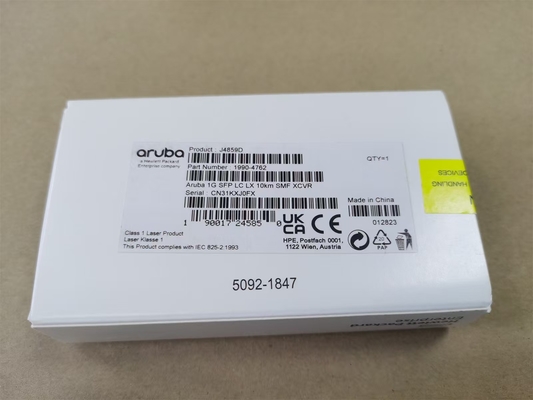 J4859D 아루바 1G SFP 아루바 트랜시버 아루바 1G SFP LC LX 10km SMF 트랜시버