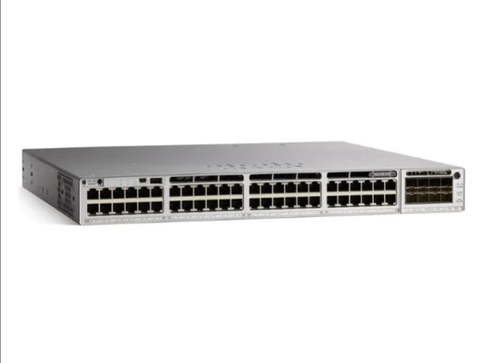 C9300-48P-A Catalyst 9300 48포트 1G 구리 Cisco 이더넷 스위치 모듈형 업링크 PoE+ Network Advantage