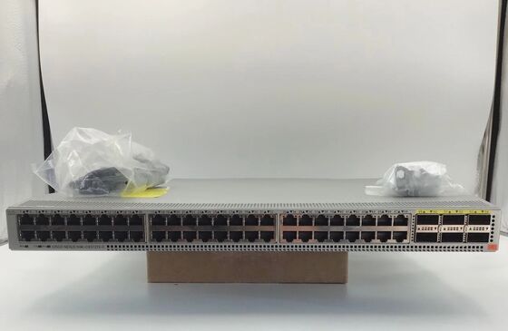 Cisco Nexus 9300 스위치 N9K-C9372TX-E (48x10G Base-T, 6x40G QSFP+ 포트 및 1.44Tbps 처리량)