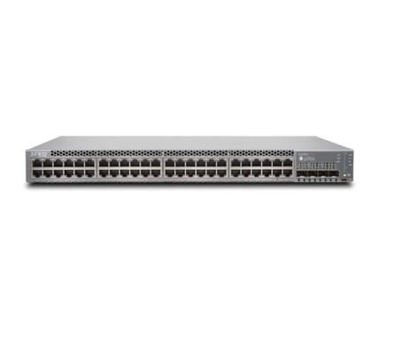 주니퍼 EX2300-48P 48 포트 PoE+ 기가 비트 스위치, 4×10G SFP+ 업링크, 176Gbps, 130Mpps, 1RU 관리