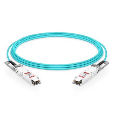 800G OSFP/QSFP DD AOC 케이블,850nm, OM3/OM4, 1-50m, 핫 플러그, 저전력, 데이터 센터 상호 연결