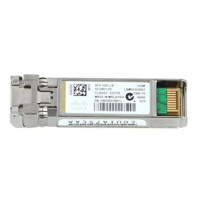 시스코 SFP-10G-LR= 10GBASE-LR SFP+ 트랜시버 모듈 (1310nm 10km SMF LC DOM)
