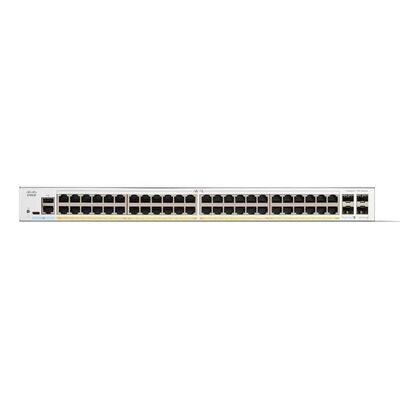 Cisco C1300-48P-4G 관리형 PoE 스위치 | 48포트 기가비트 레이어 3 네트워크 스위치(SFP 업링크 4개 포함)