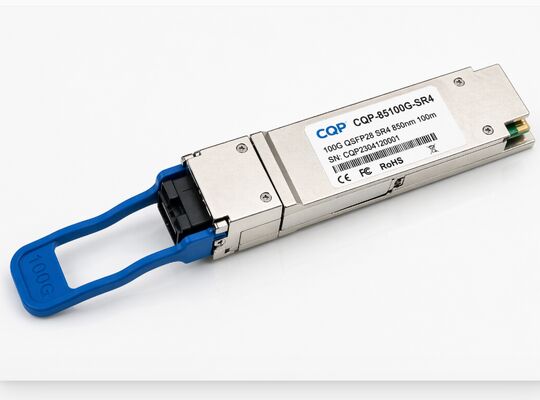CQP-85100G-SR4 100G QSFP28 SR4 광학 송신기 MPO 멀티모드 섬유 데이터 센터용 고속 광학 송신기