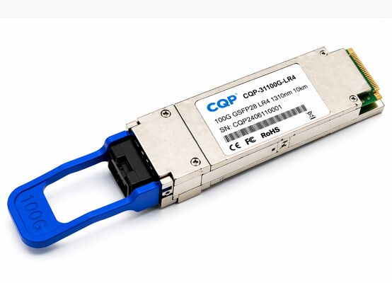 CQP-31100G-LR4 100G QSFP28 LR4 광전도체 10km SMF LC 모듈 광전도체 솔루션