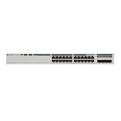 C9200L-24P-4G-E, Cisco Catalyst 9200L 스위치, 24xPoE+ 포트/4x1G 업링크/네트워크 필수 요소