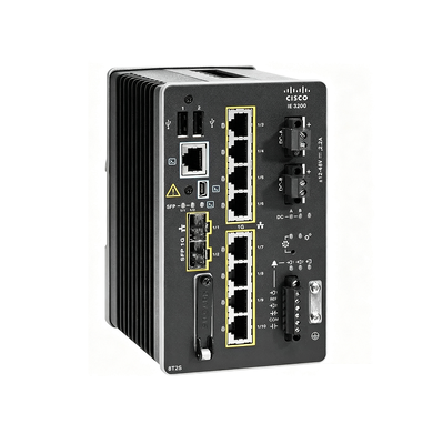 Cisco IE-3400-8T2S-E 산업용 이더넷 스위치 8포트 기가비트 관리형 스위치(2x SFP 업링크 포함)
