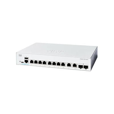 Cisco C1200-8P-E-2G Catalyst 1200 8포트 PoE+ 기가비트 스위치