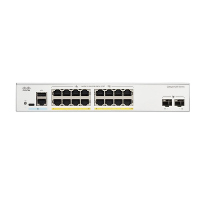 Cisco C1200-16P-2G 16포트 PoE+ 기가비트 관리형 스위치