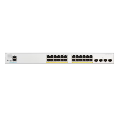 Cisco C1200-24FP-4X Catalyst 1200 24포트 PoE+ 스위치 (4x 10G SFP+ 업링크 포함)