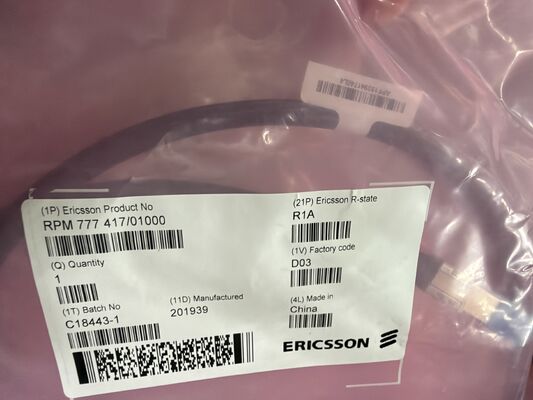 Ericsson RPM 777 417/01000 커넥터가 있는 신호 케이블 | R1A 케이블 어셈블리