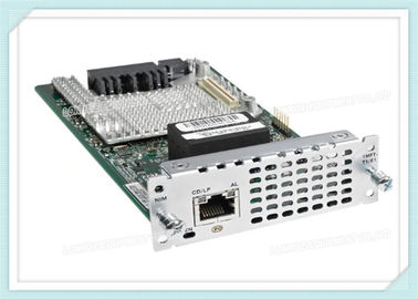 Cisco 대패 모듈 카드 NIM-1CE1T1-PRI 1 항구 다 코드 간선 음성에 의하여 수로를 통하여 보내는 자료 T1/E1 단위