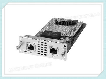 NIM-2MFT-T1/E1 Cisco 2 항구 다 코드 간선 음성/명확한 채널 자료 T1/E1 단위