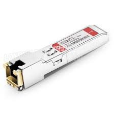 GLC - TE 1000BASE - T SFP 트랜시버 모듈은 RJ-45 커넥터를 통해 구리 연결을 통해 최대 100m 연결 길이를 지원합니다.